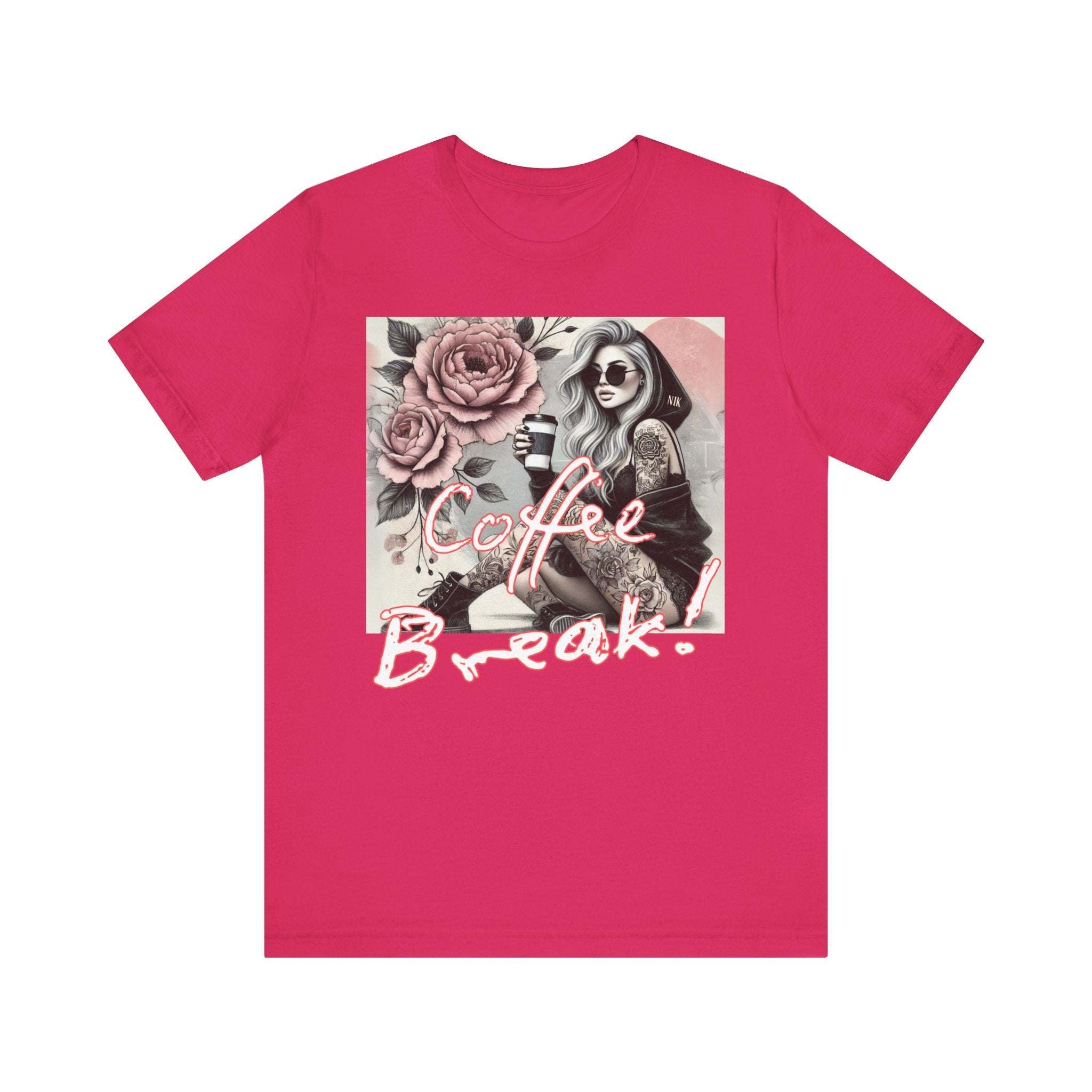 Coffee Break Unisex Jersey Short Sleeve Tee